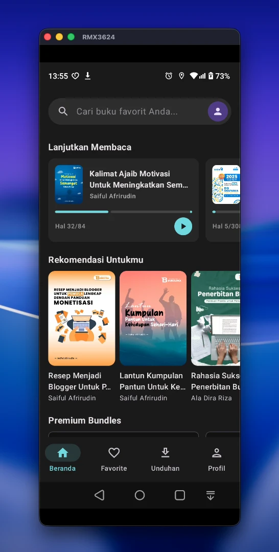 Continue Reading Section